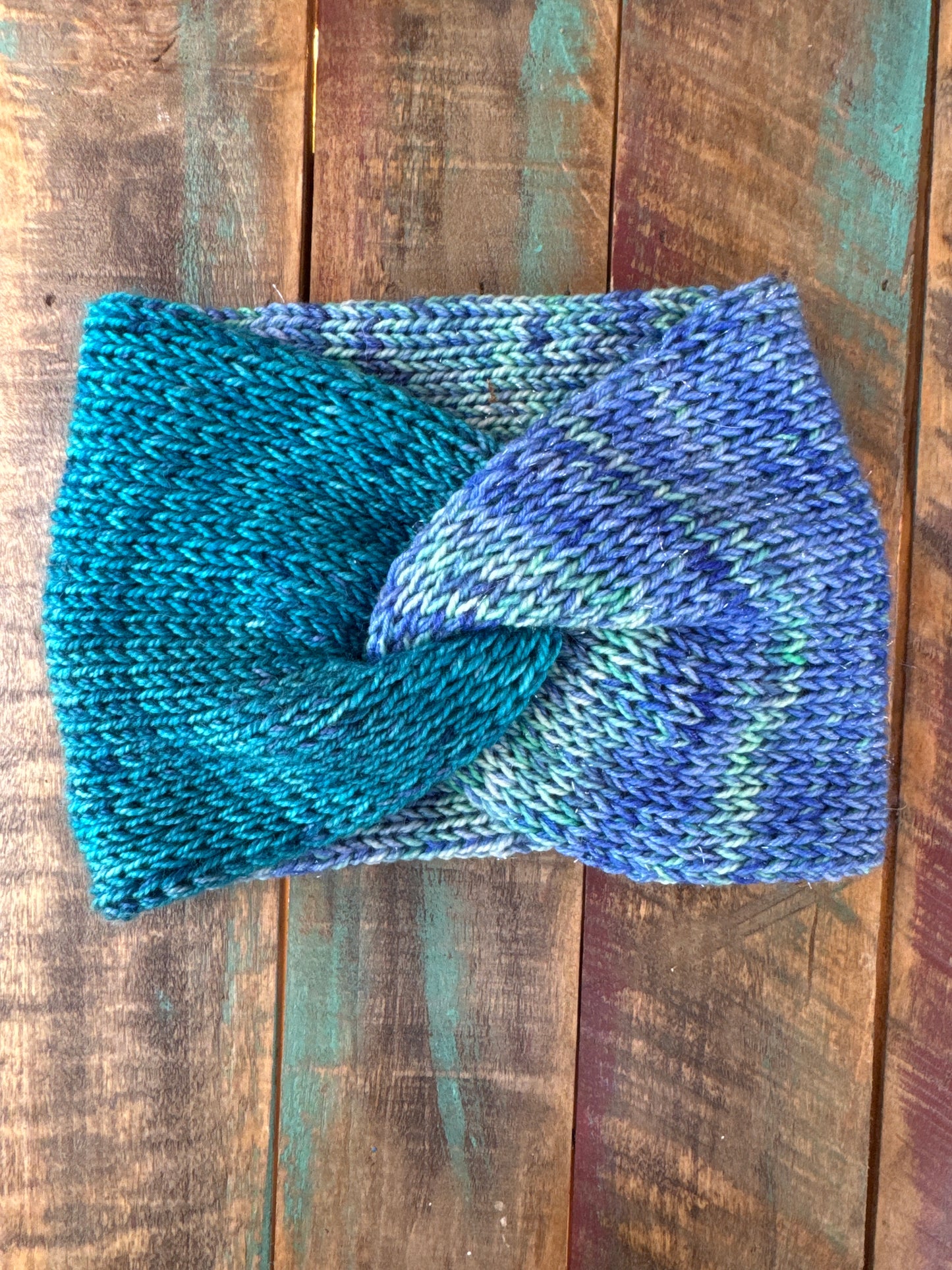 Knitted Ear Warmer Twisted Headband