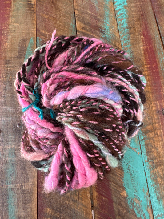 Hand Spun Alpaca Acrylic Metallic-Mint to Be
