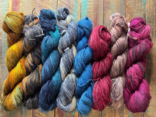 Fingering Huacaya Alpaca Merino Nylon