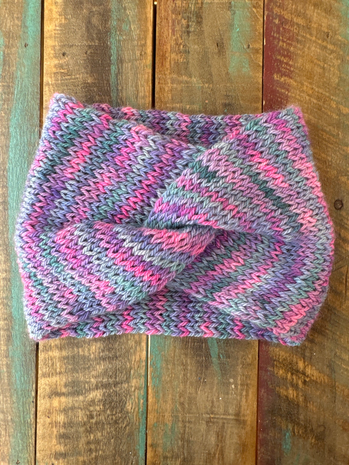 Knitted Ear Warmer Twisted Headband