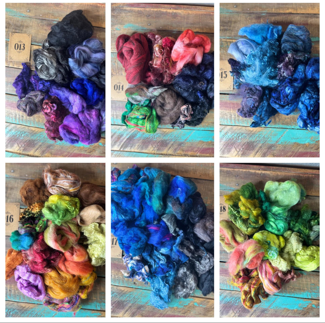 Batt Bits Luxury Fiber Bundles