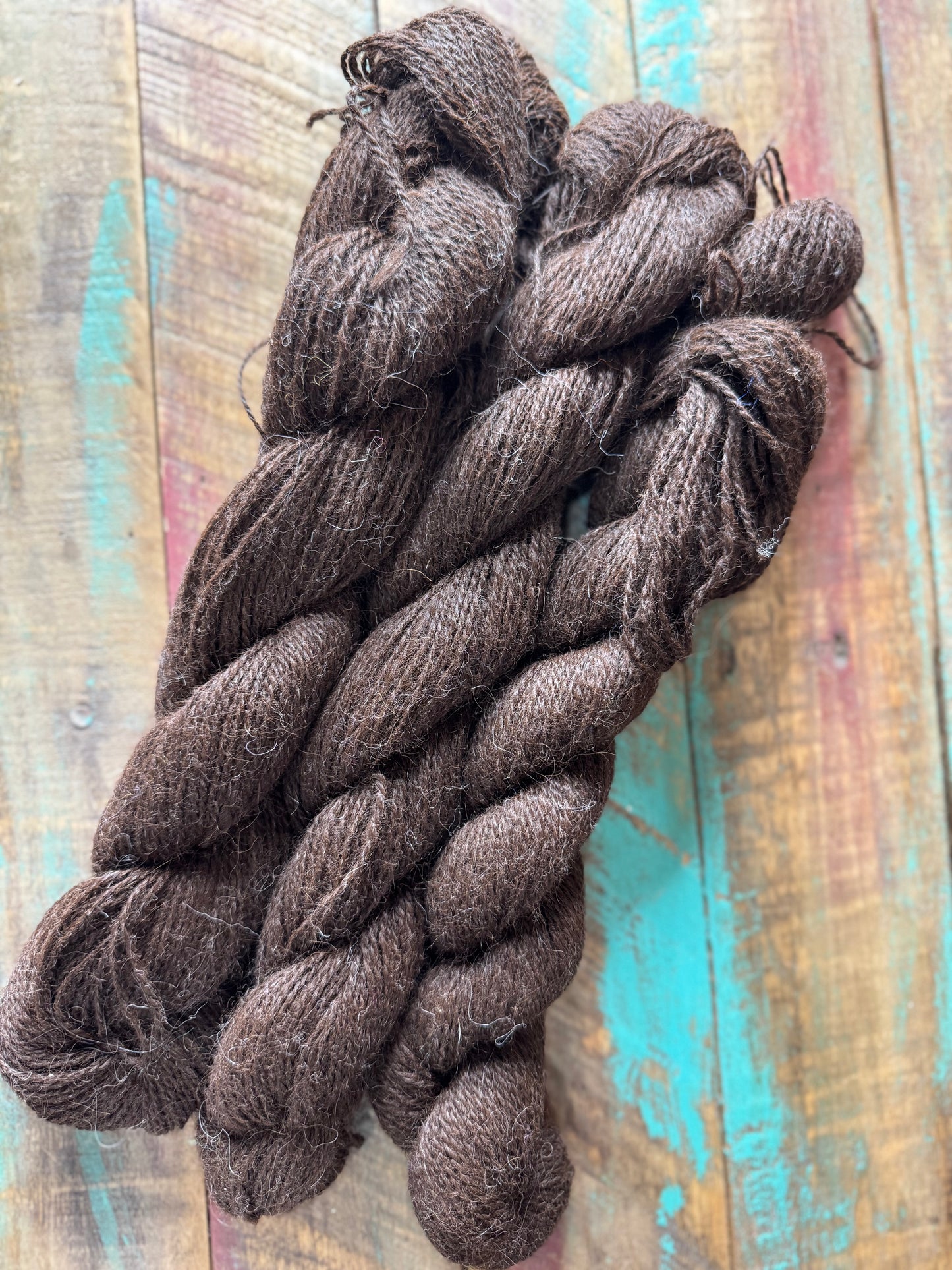 Worsted Suri Huacaya Cross Alpaca Sea Biscuit