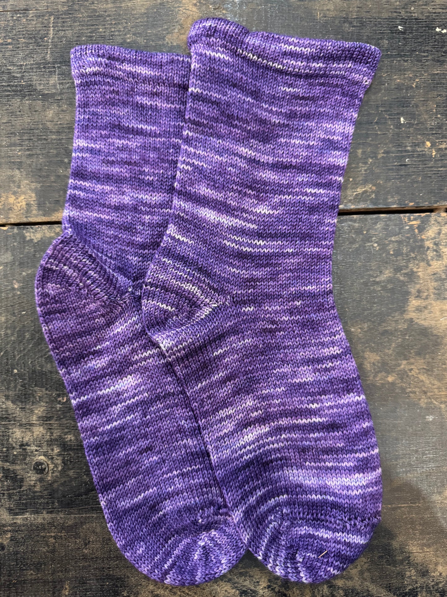 Cranked Knitted Socks