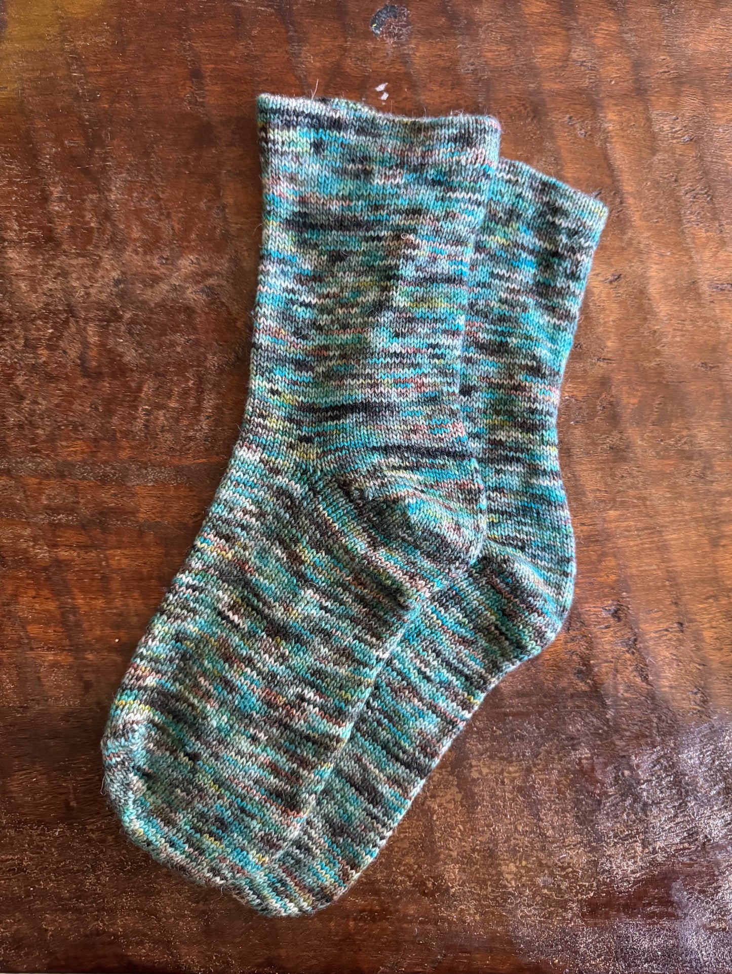Cranked Knitted Socks