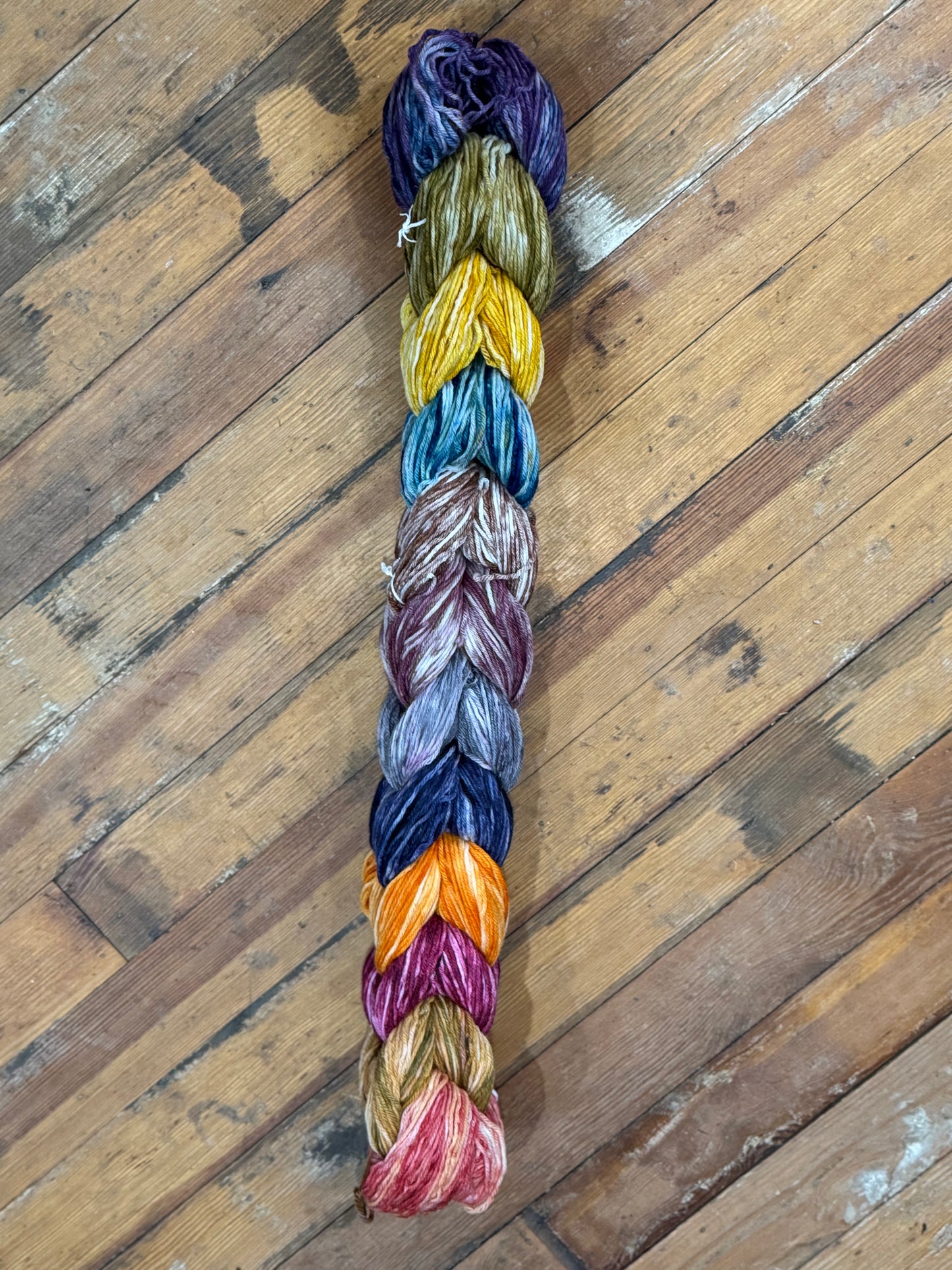 Worsted Superwash Wool Bundle of 12