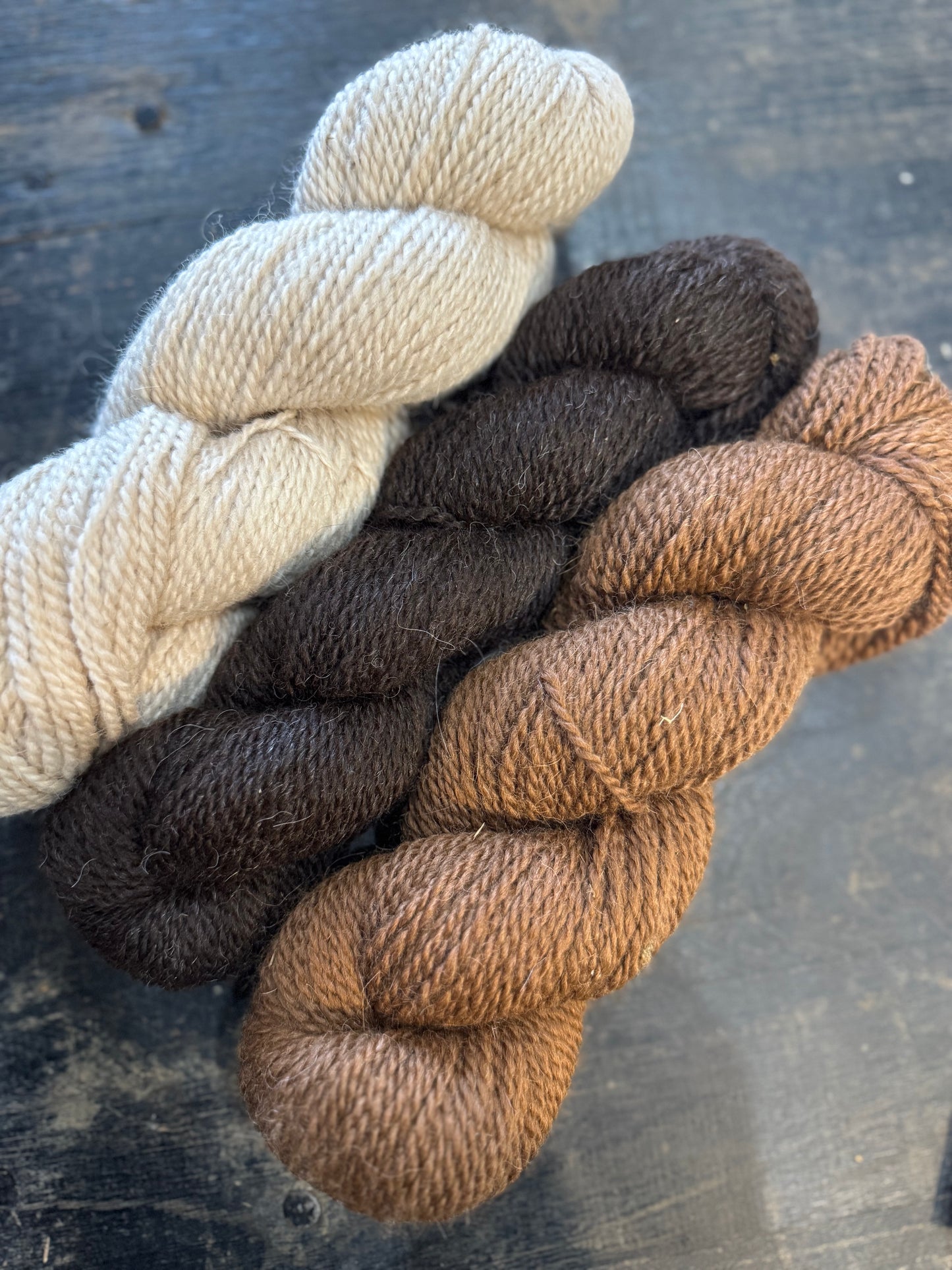Worsted Huacaya Alpaca-Natural