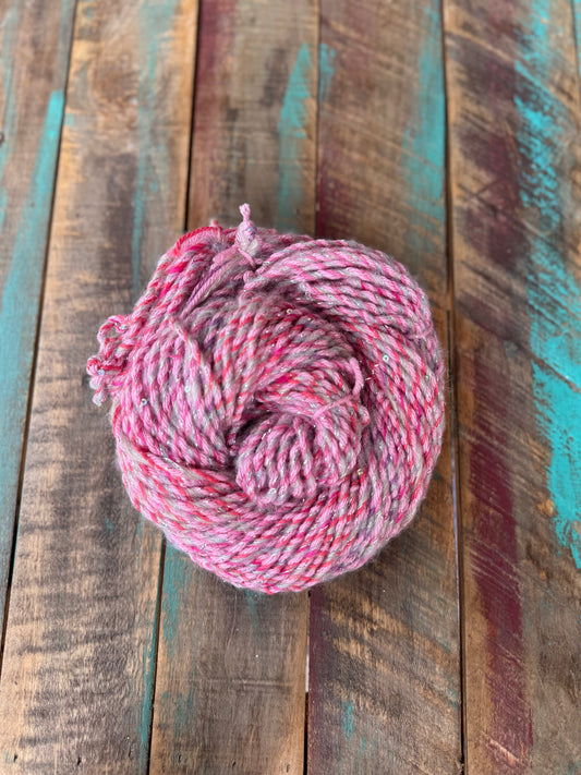 Hand Spun Aran-Hydrangeas