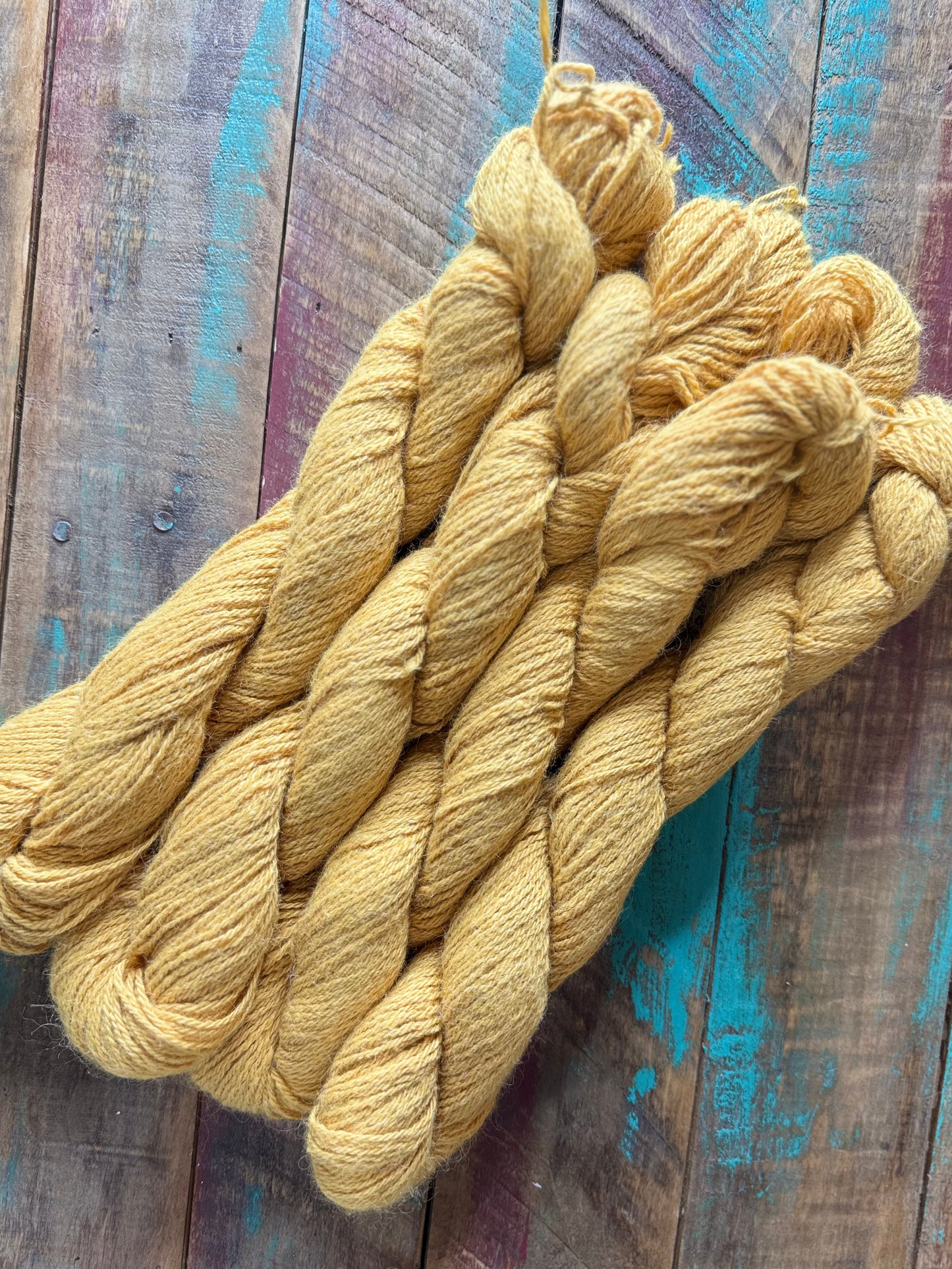 Sport Suri Alpaca Tussah Silk Golden Rod
