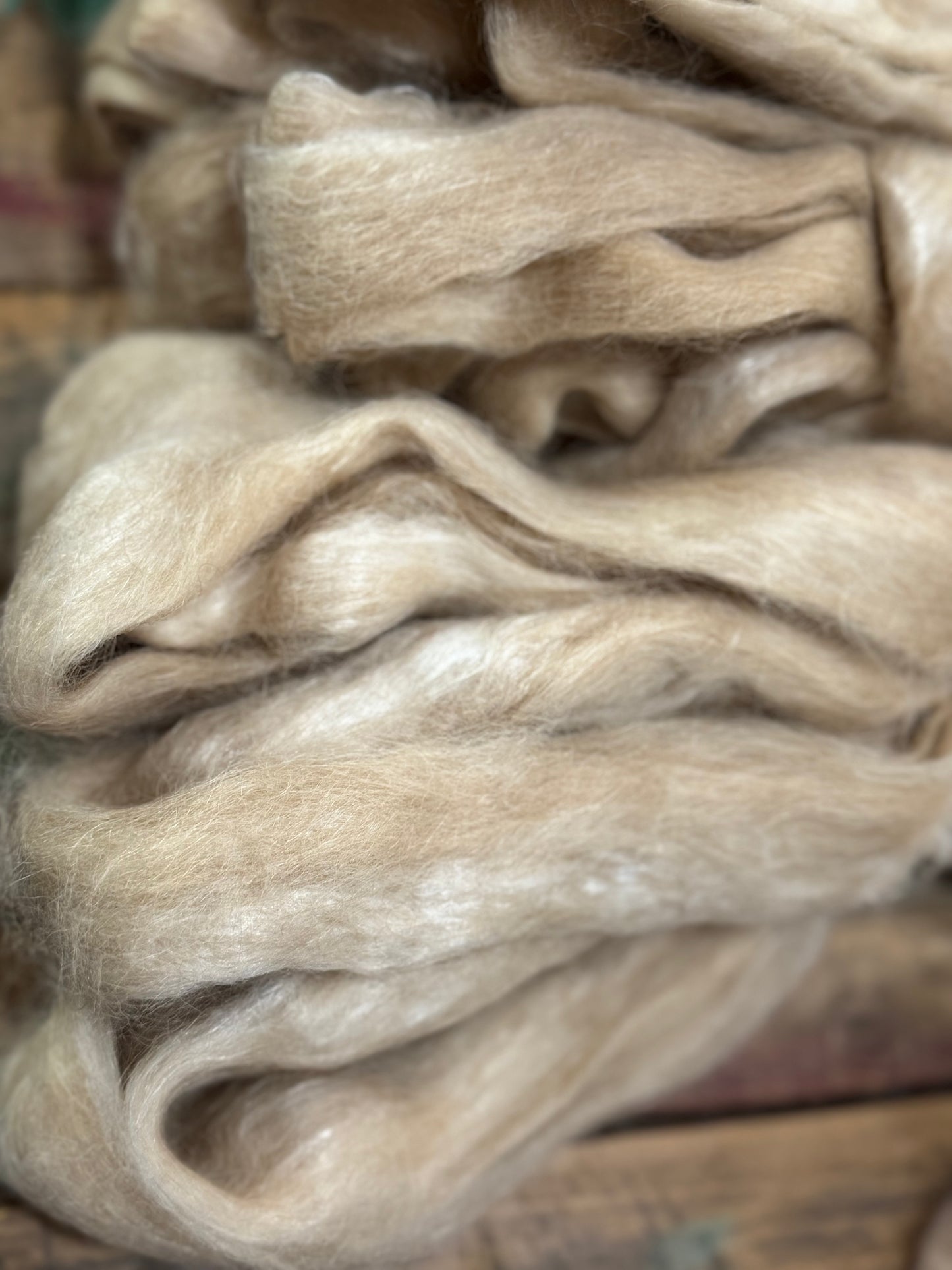 Suri Alpaca Tencel-Light Fawn