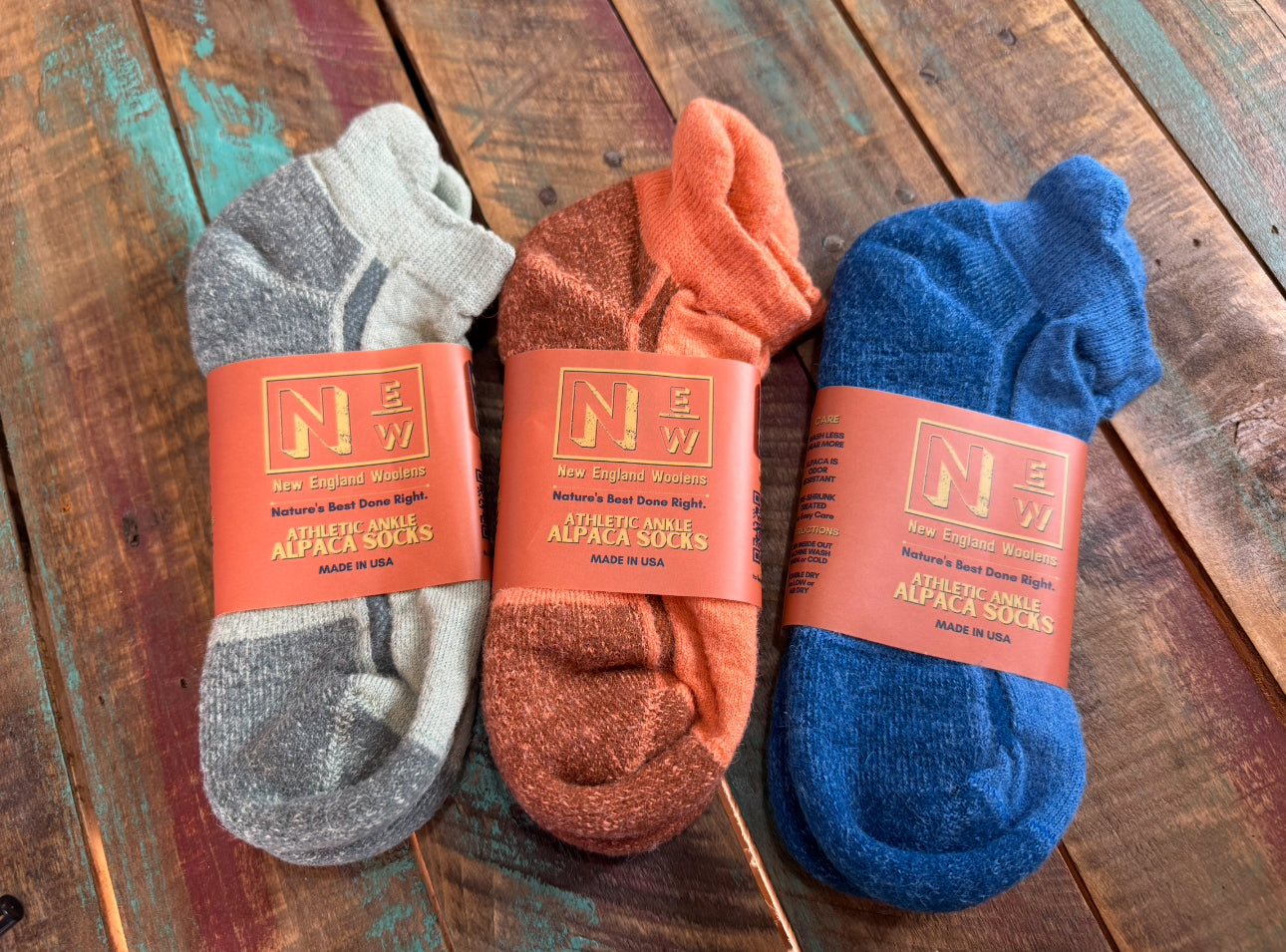 Athletic No Show Alpaca Sock