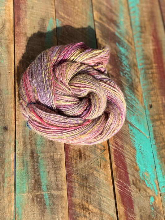Handspun Suri Alpaca-Petals