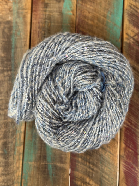 Hand Spun Aran-Ice
