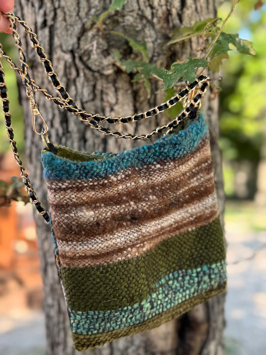 Cross Body Handwoven Purse