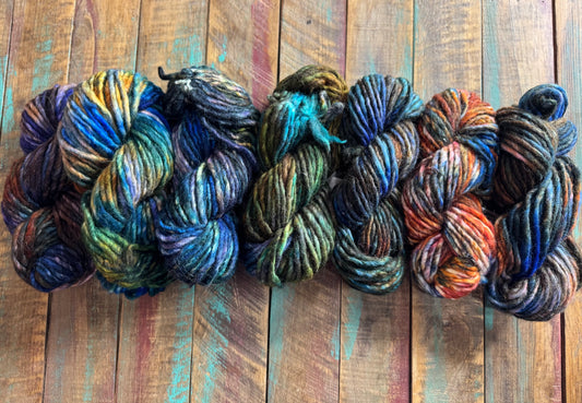 Handspun Single Super Bulky 100% Alpaca