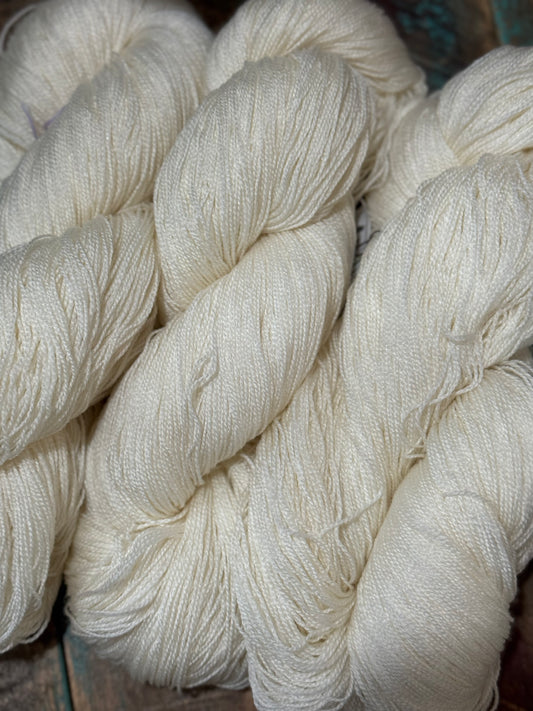 Lace Superwash Merino Mulberry Silk-Bare