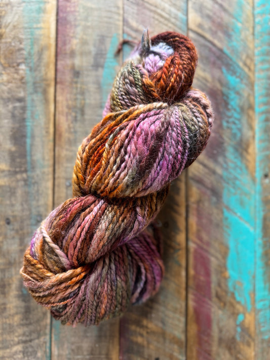 Bulky Thick Thin Huacaya Alpaca Merino Fall Harvest