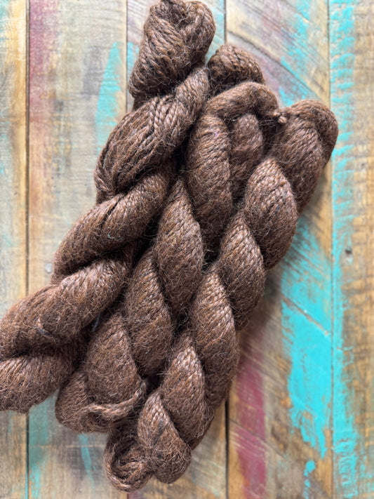 Worsted Suri Alpaca Merino Chocolate