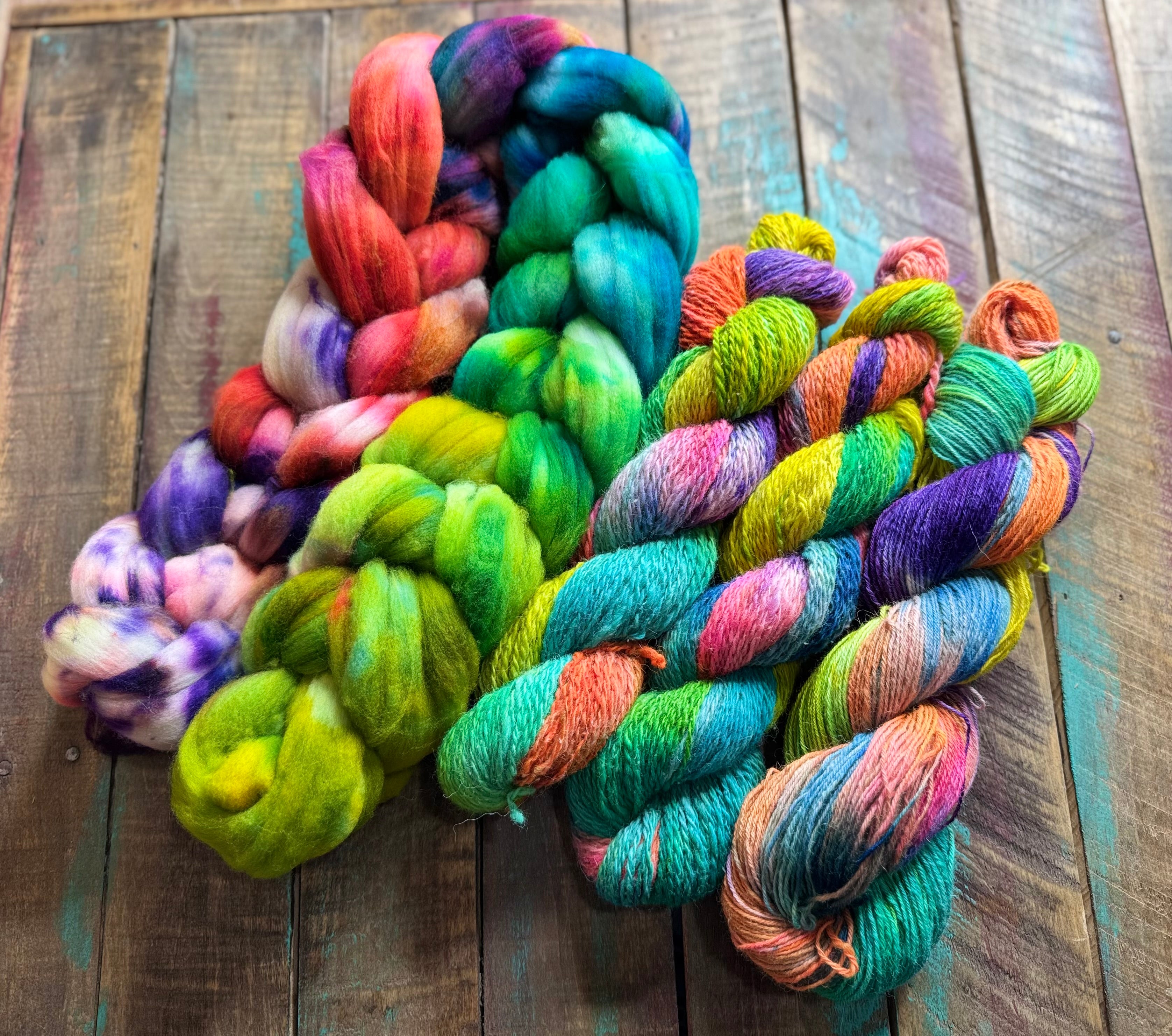 Combed Top Superwash Merino Nylon