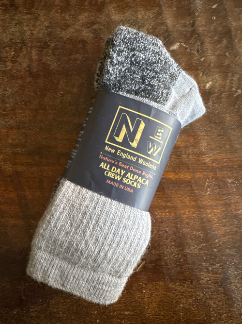 All Day Athletic Alpaca Crew Sock