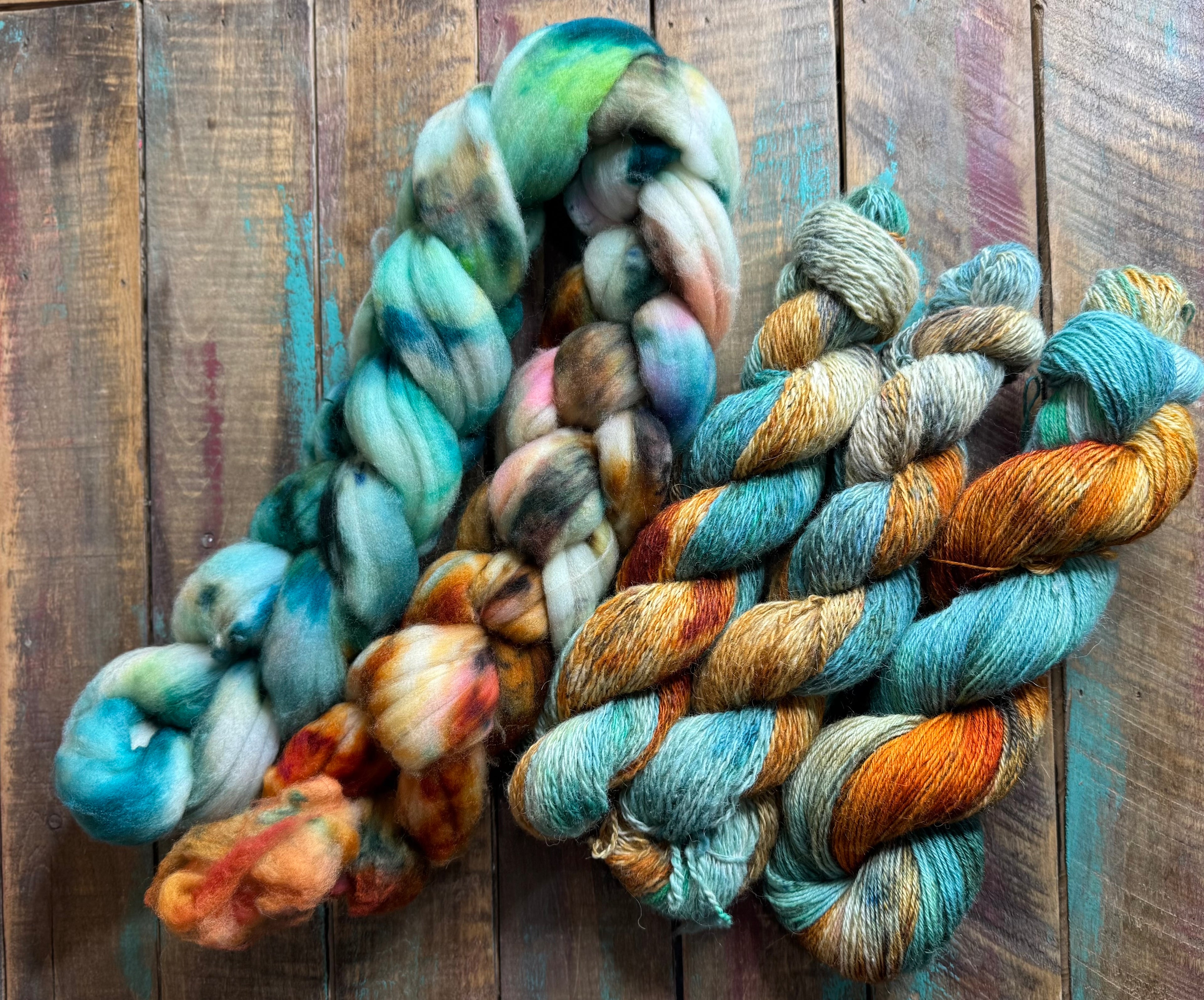 Combed Top Superwash Merino Nylon