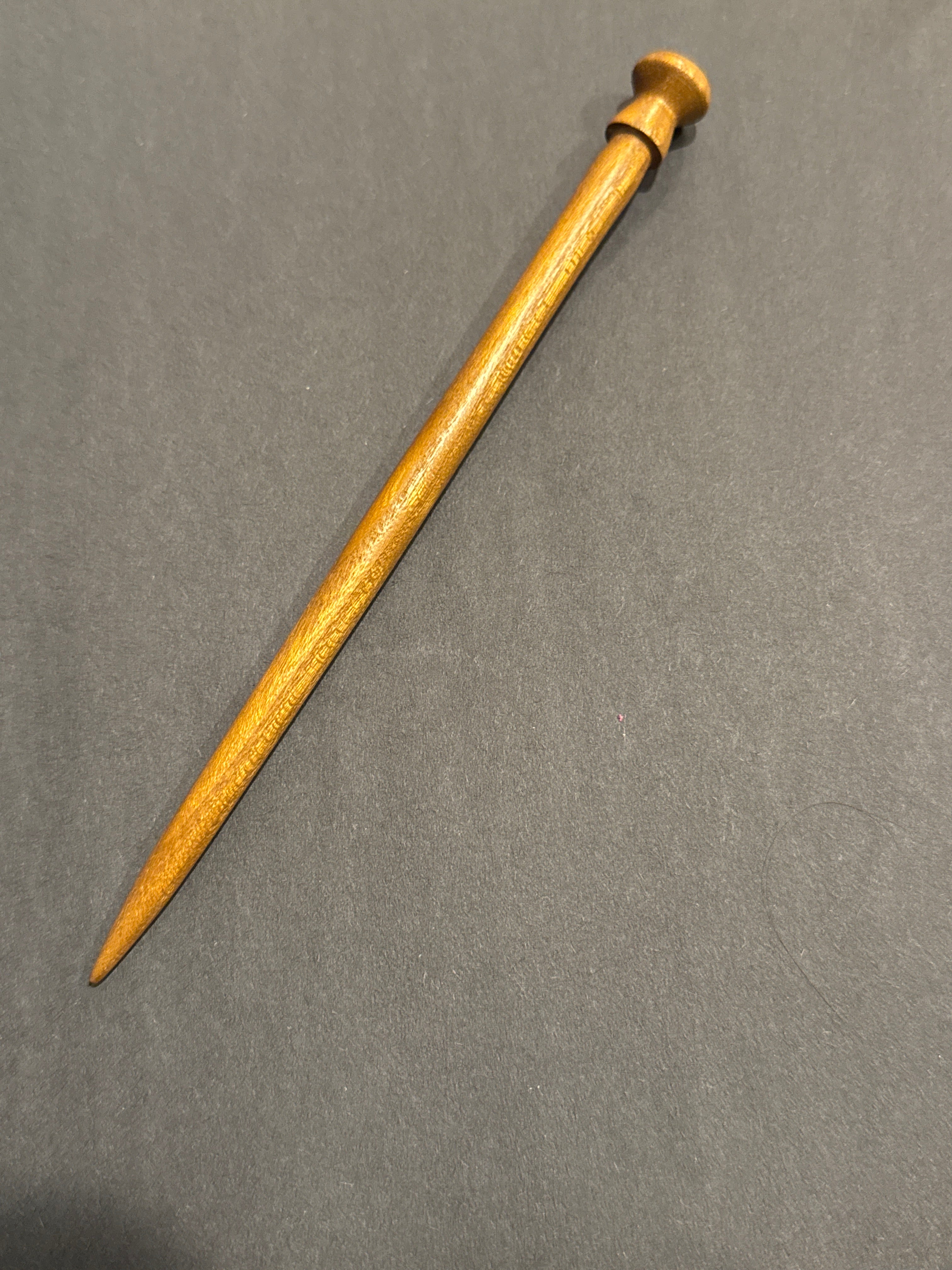 Hand Turned Hair Shawl Sticks