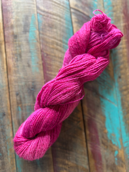 Fingering Huacaya Alpaca