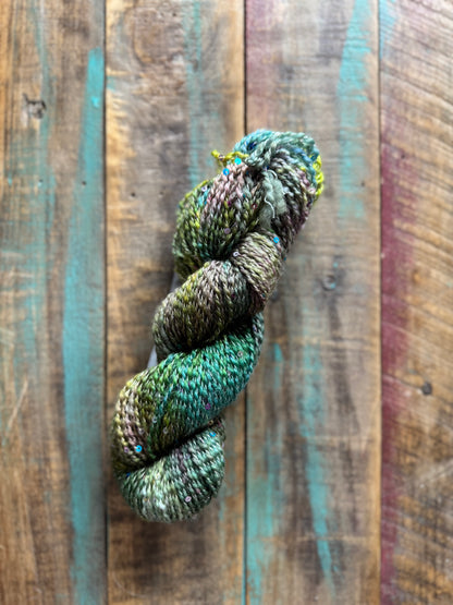 Sport Wool Tussah Silk Sequins