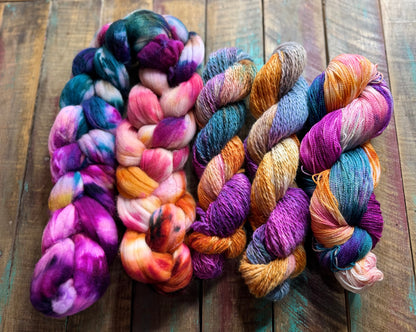 Combed Top Superwash Merino Nylon
