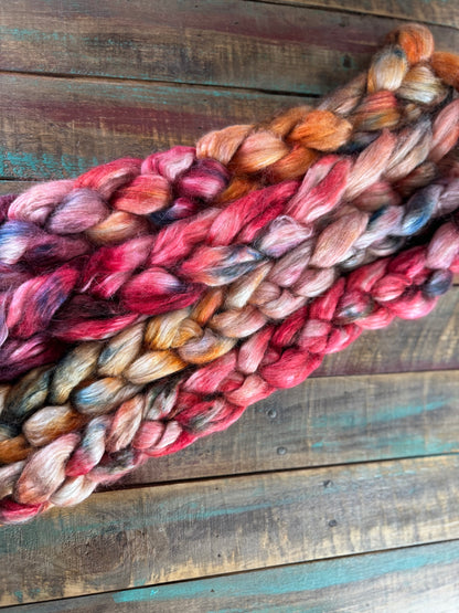 Combed Top Alpaca Mulberry Silk