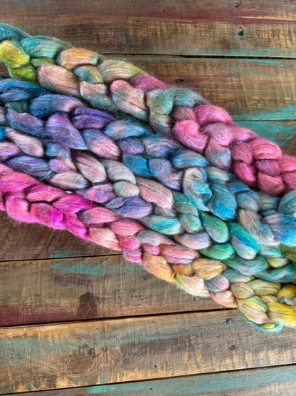 Combed Top Alpaca Mulberry Silk