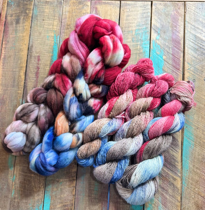 Combed Top Superwash Merino Nylon