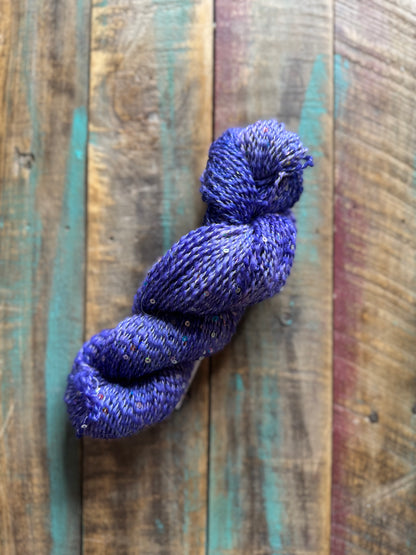 Sport Wool Tussah Silk Sequins