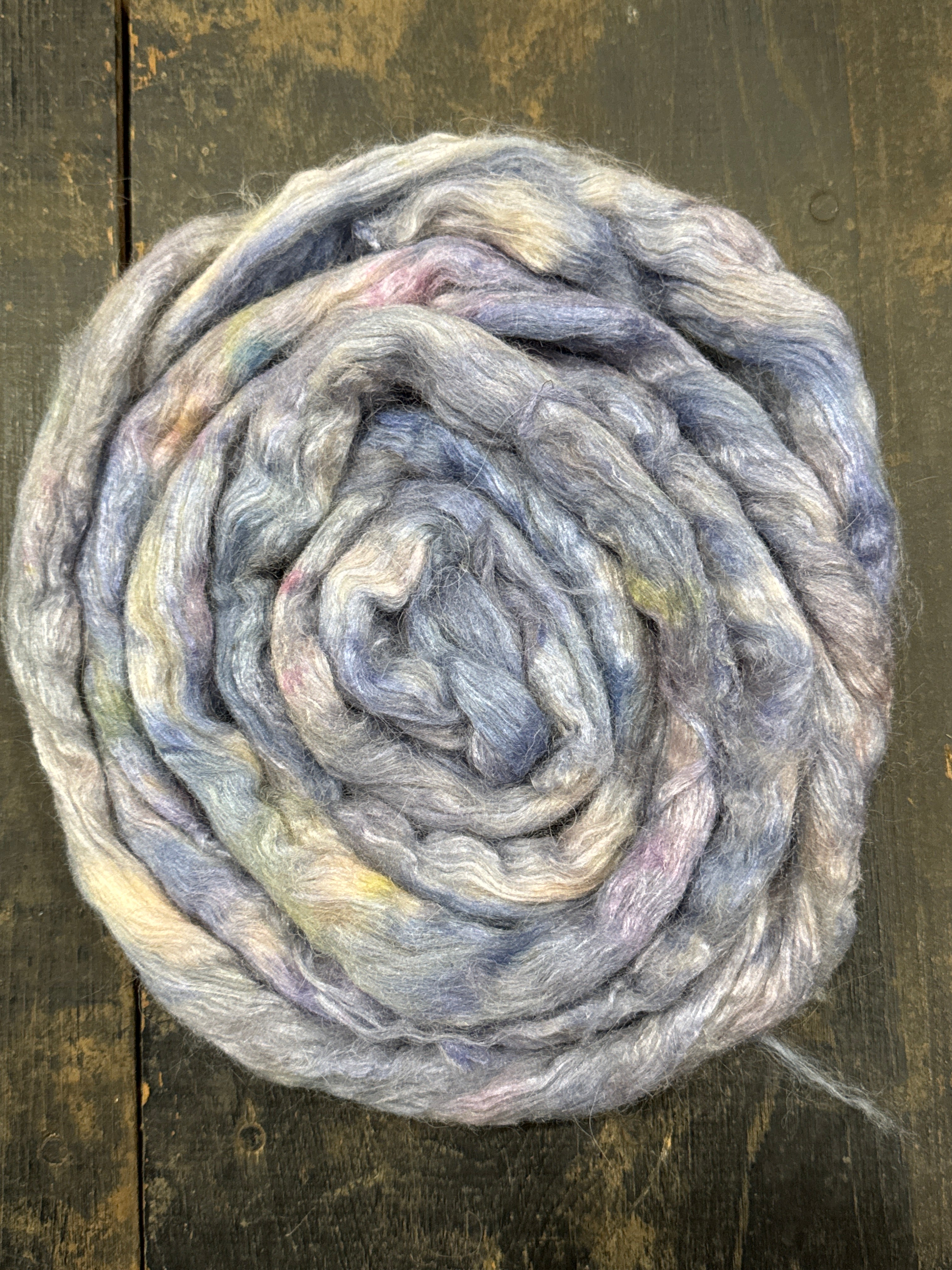COMBED TOP ALPACA TUSSAH SILK