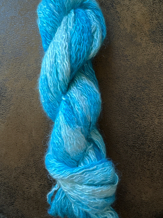 Fingering Silk Kid Mohair Nylon-Sky blue