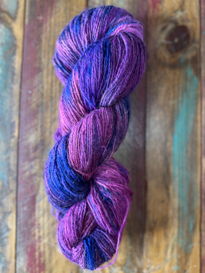 Fingering Alpaca BFL Silk