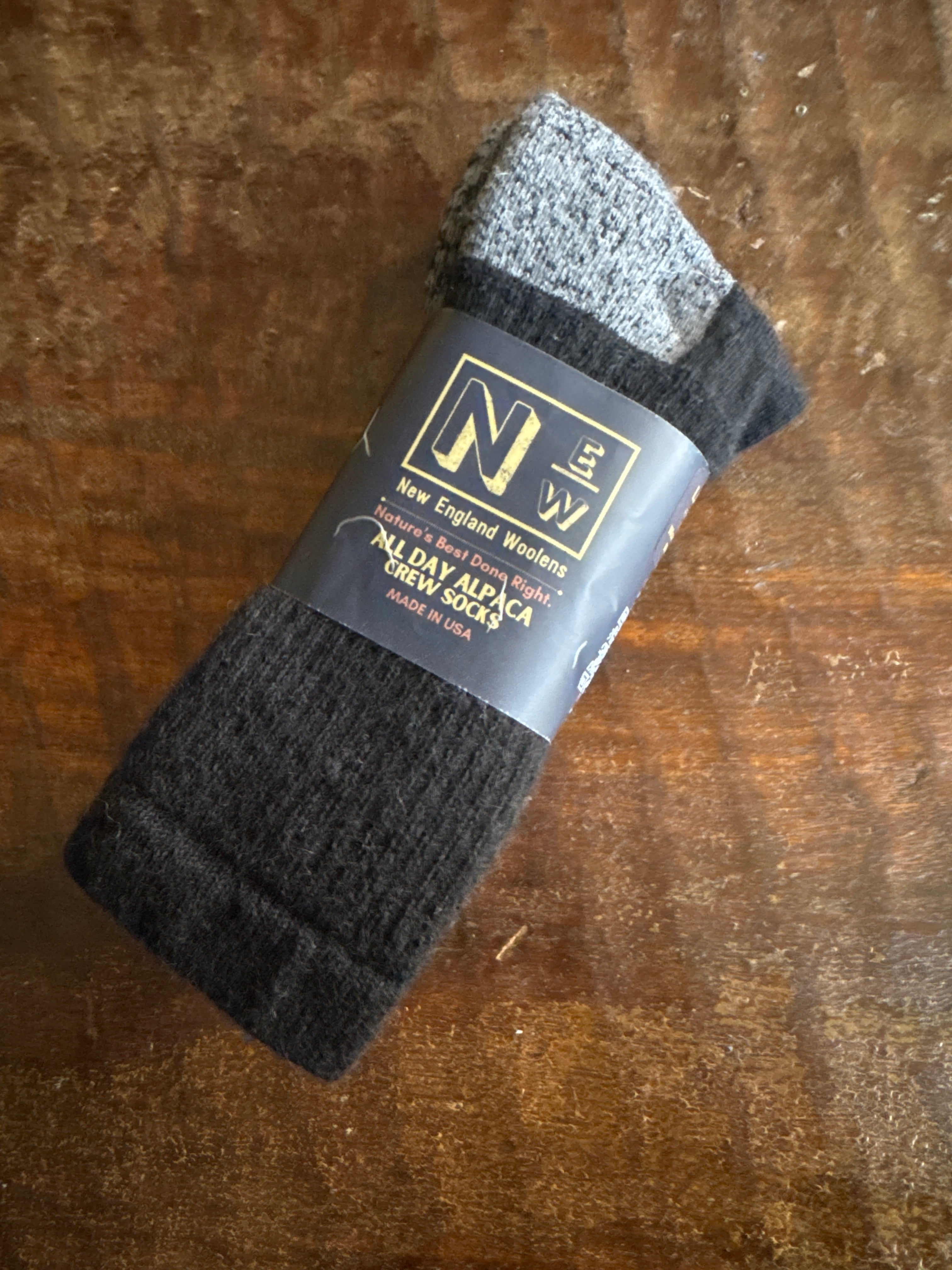 All Day Athletic Alpaca Crew Sock