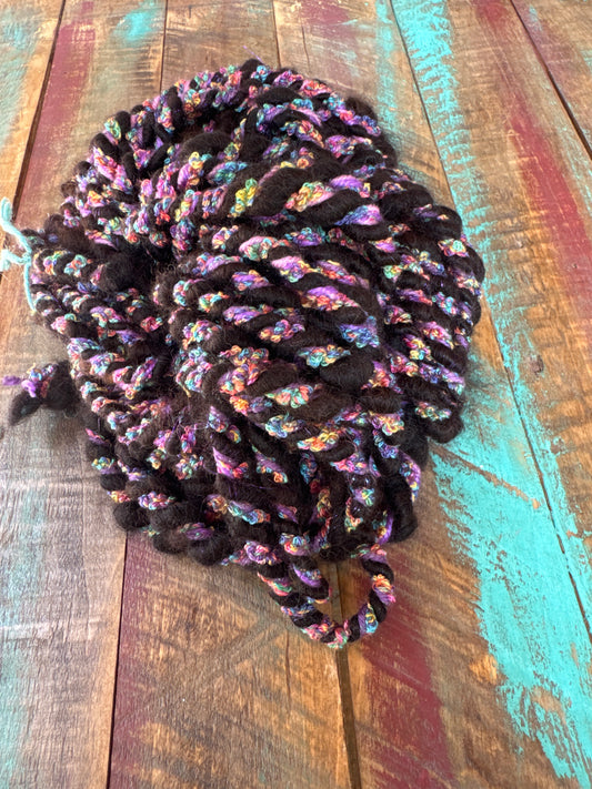 Art Yarn Corespun Huacaya Alpaca-Sprinkle Twist