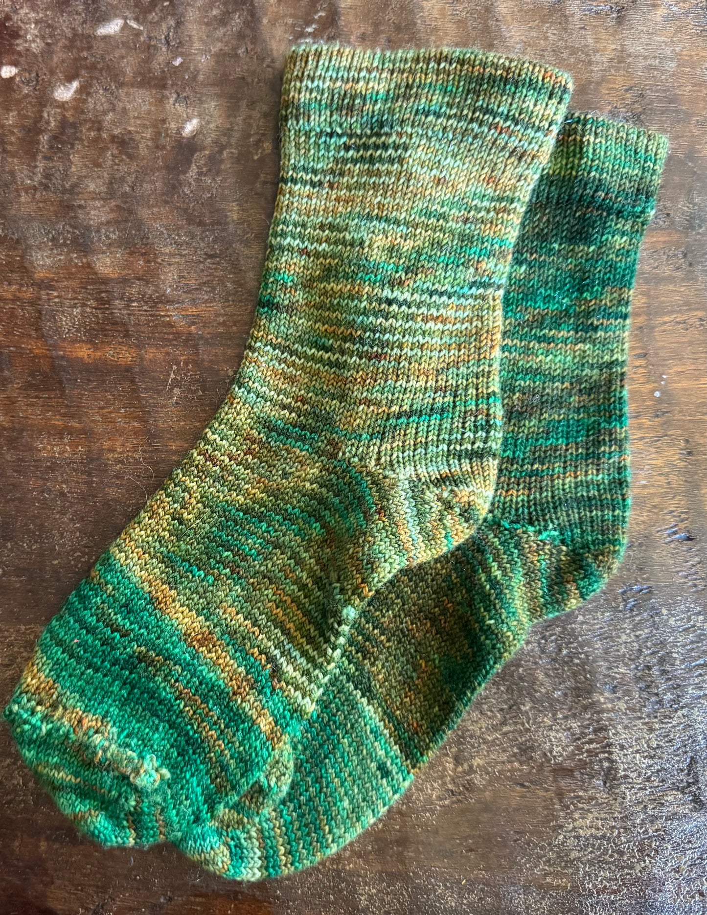 Cranked Knitted Socks