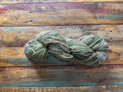 Fingering Alpaca BFL Silk