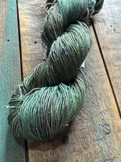 Lace Mulberry Silk Glass Beads