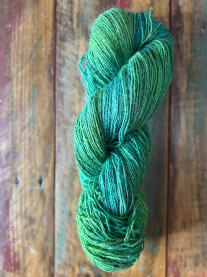 Fingering Alpaca BFL Silk