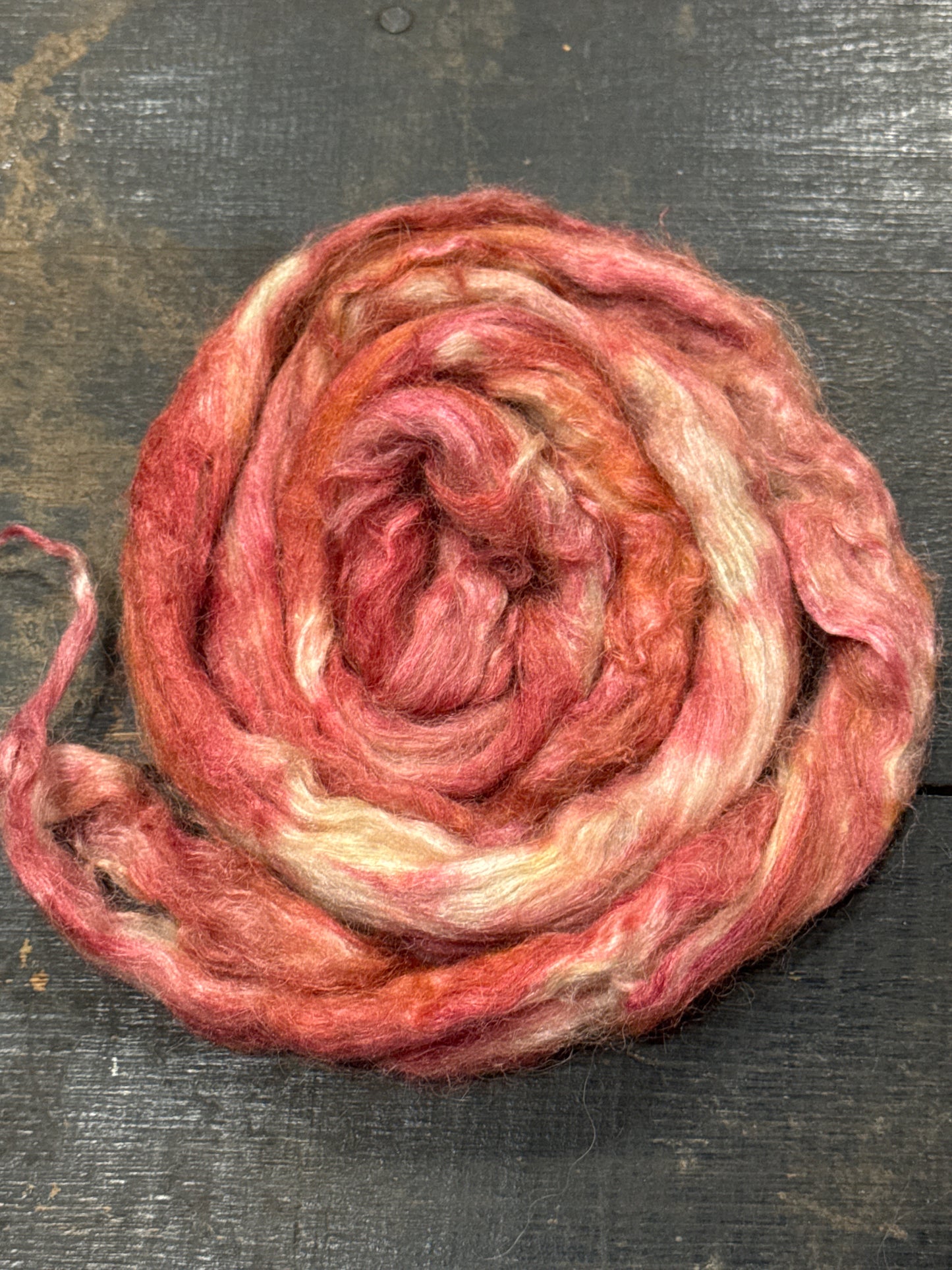 COMBED TOP ALPACA TUSSAH SILK