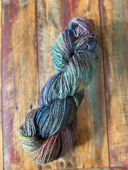 Fingering Alpaca BFL Silk
