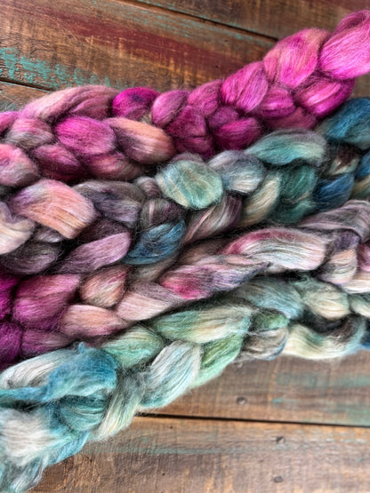 Combed Top Alpaca Mulberry Silk