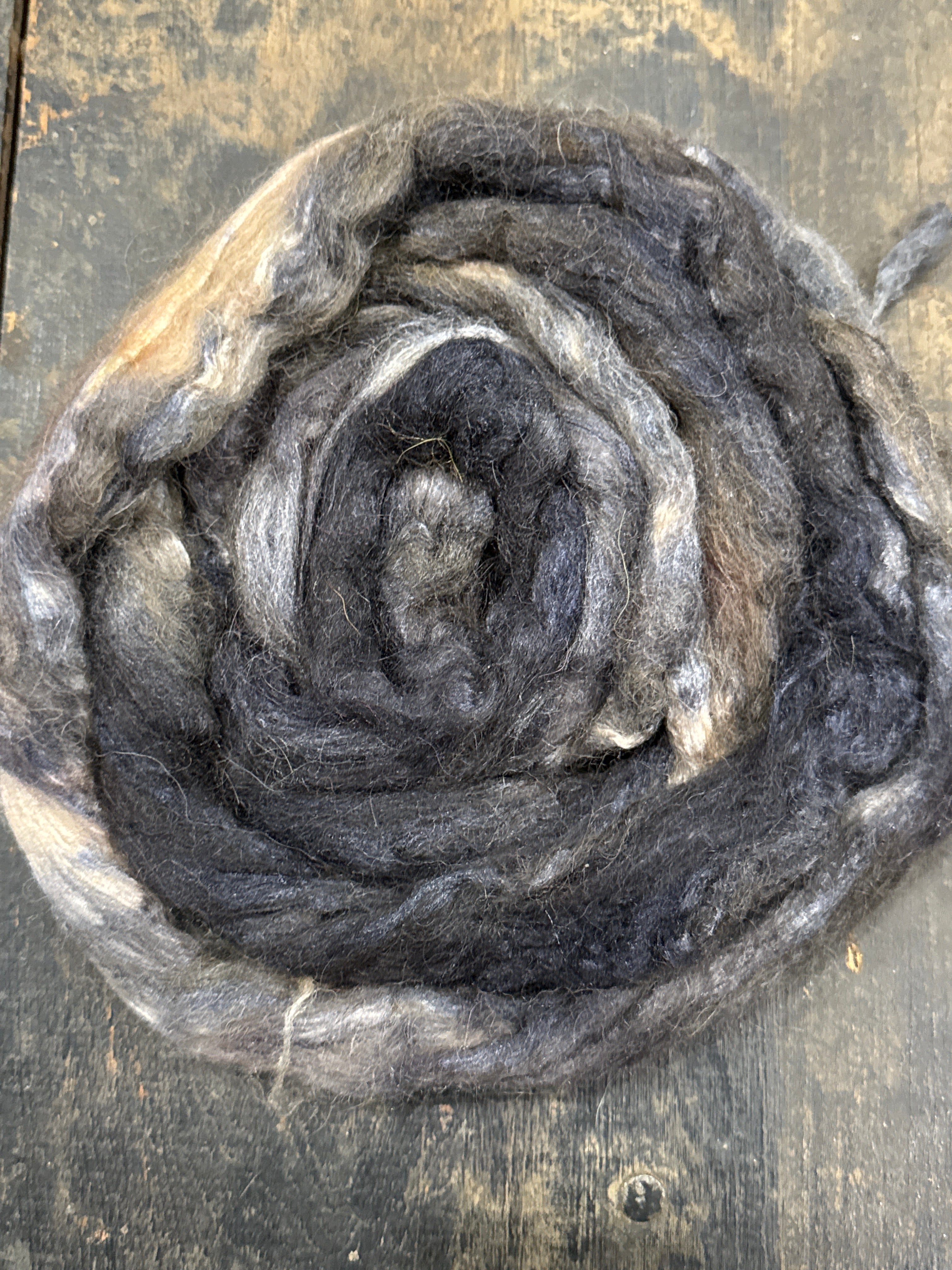 COMBED TOP ALPACA TUSSAH SILK
