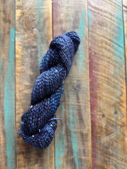 Sport Wool Tussah Silk Sequins