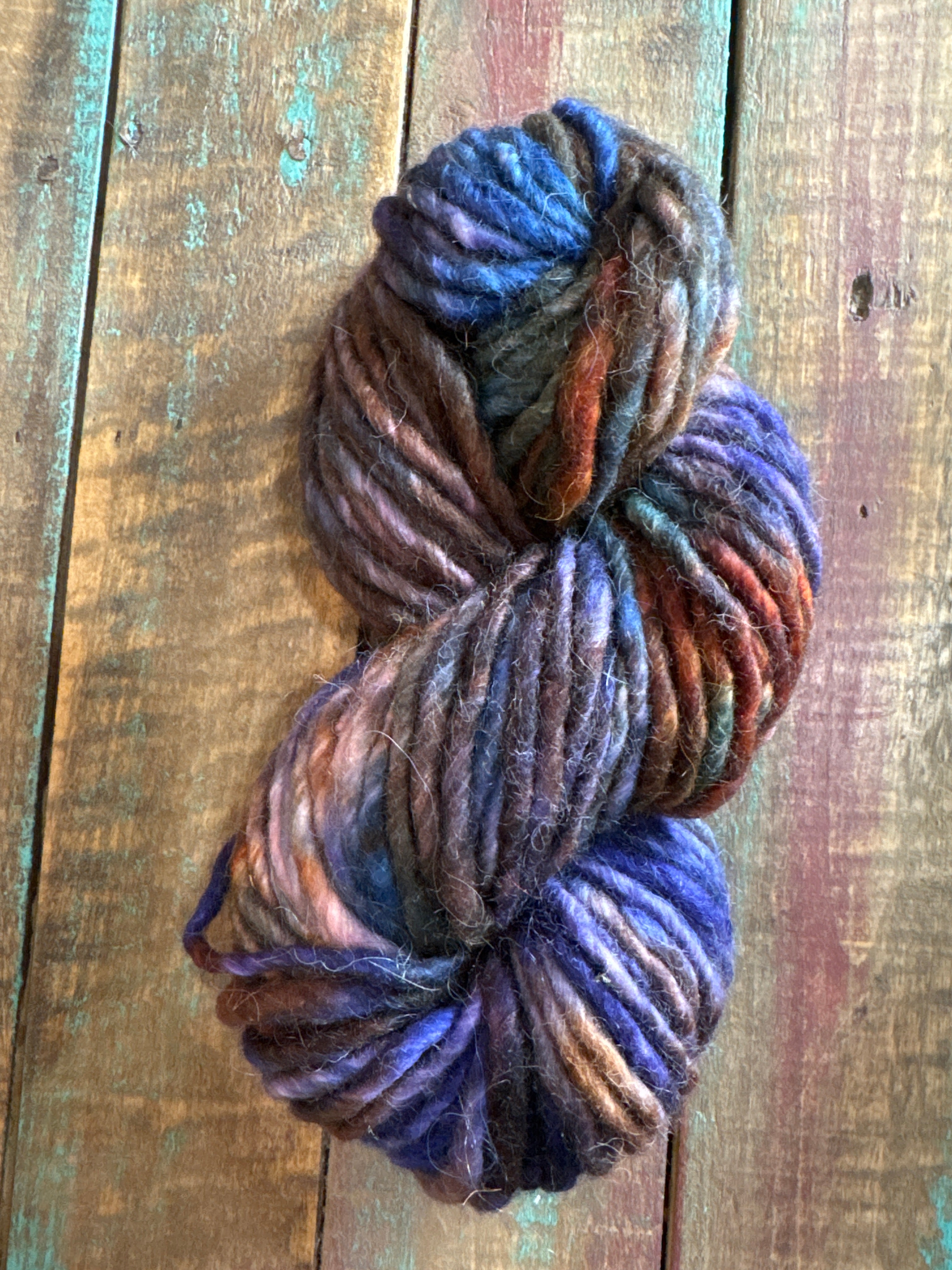 Handspun Single Super Bulky 100% Alpaca