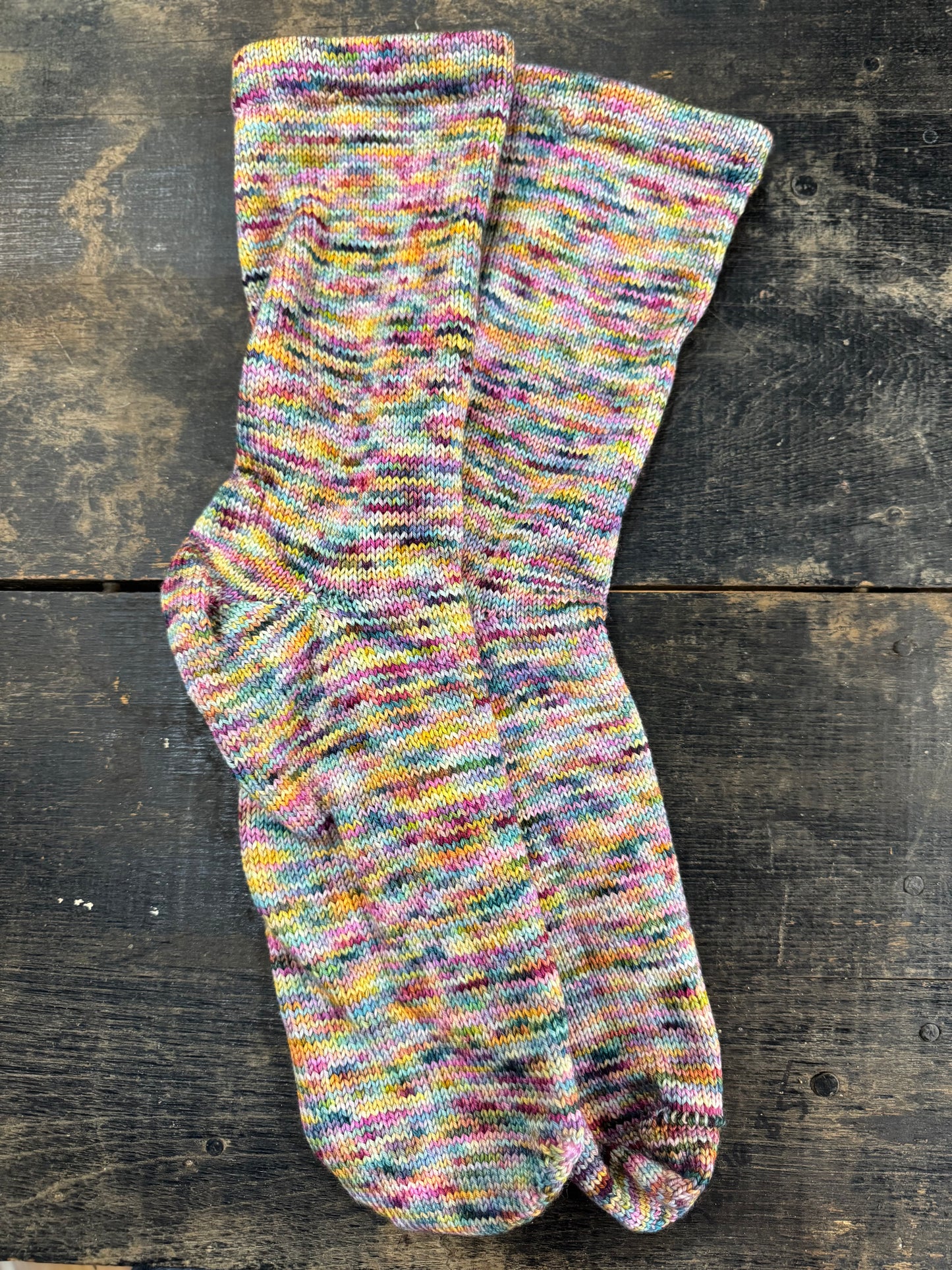 Cranked Knitted Socks