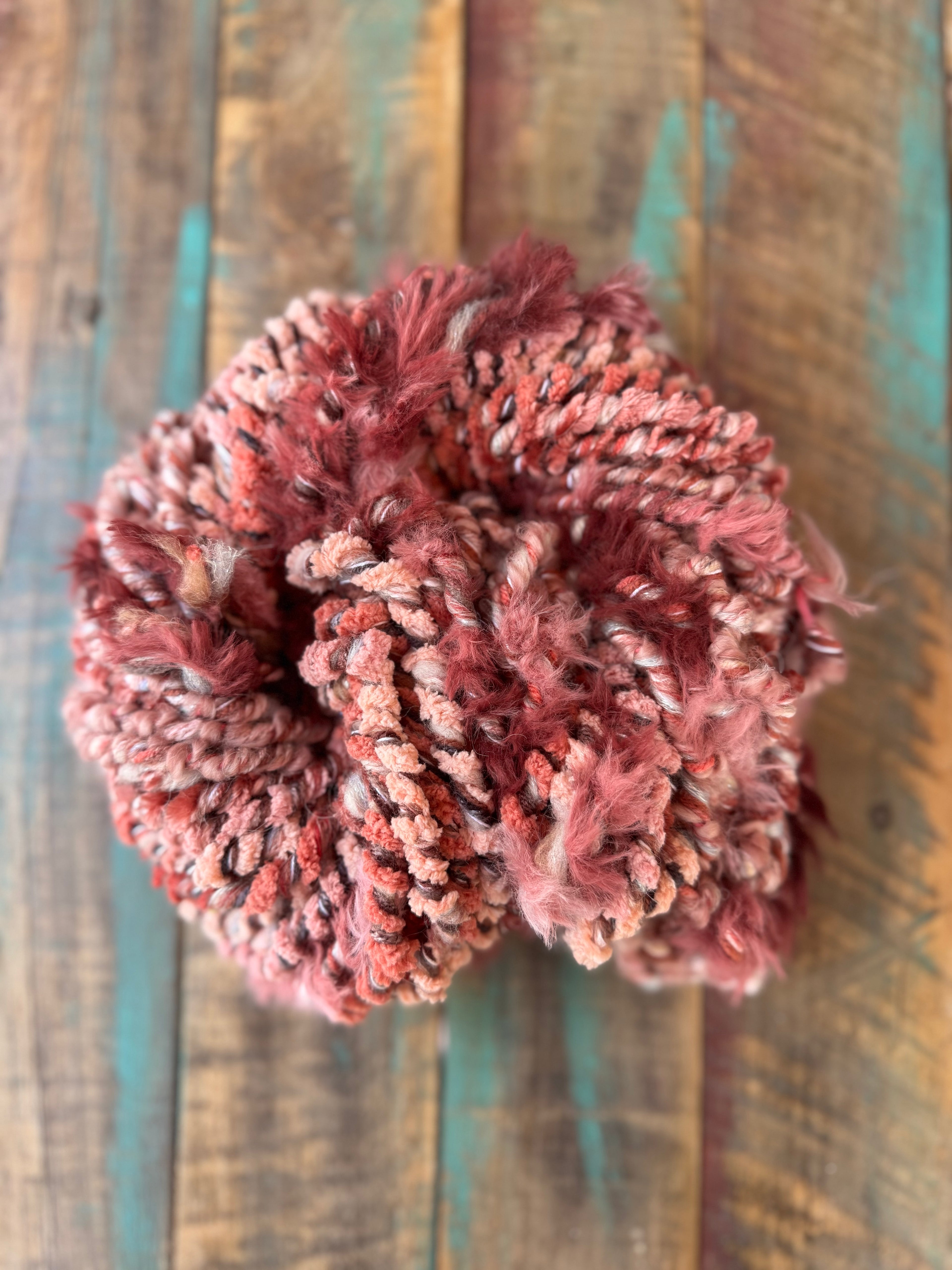 Hand Spun Bulky-Rosé