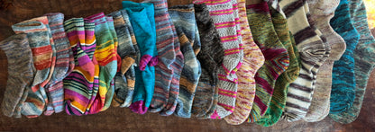 Cranked Knitted Socks